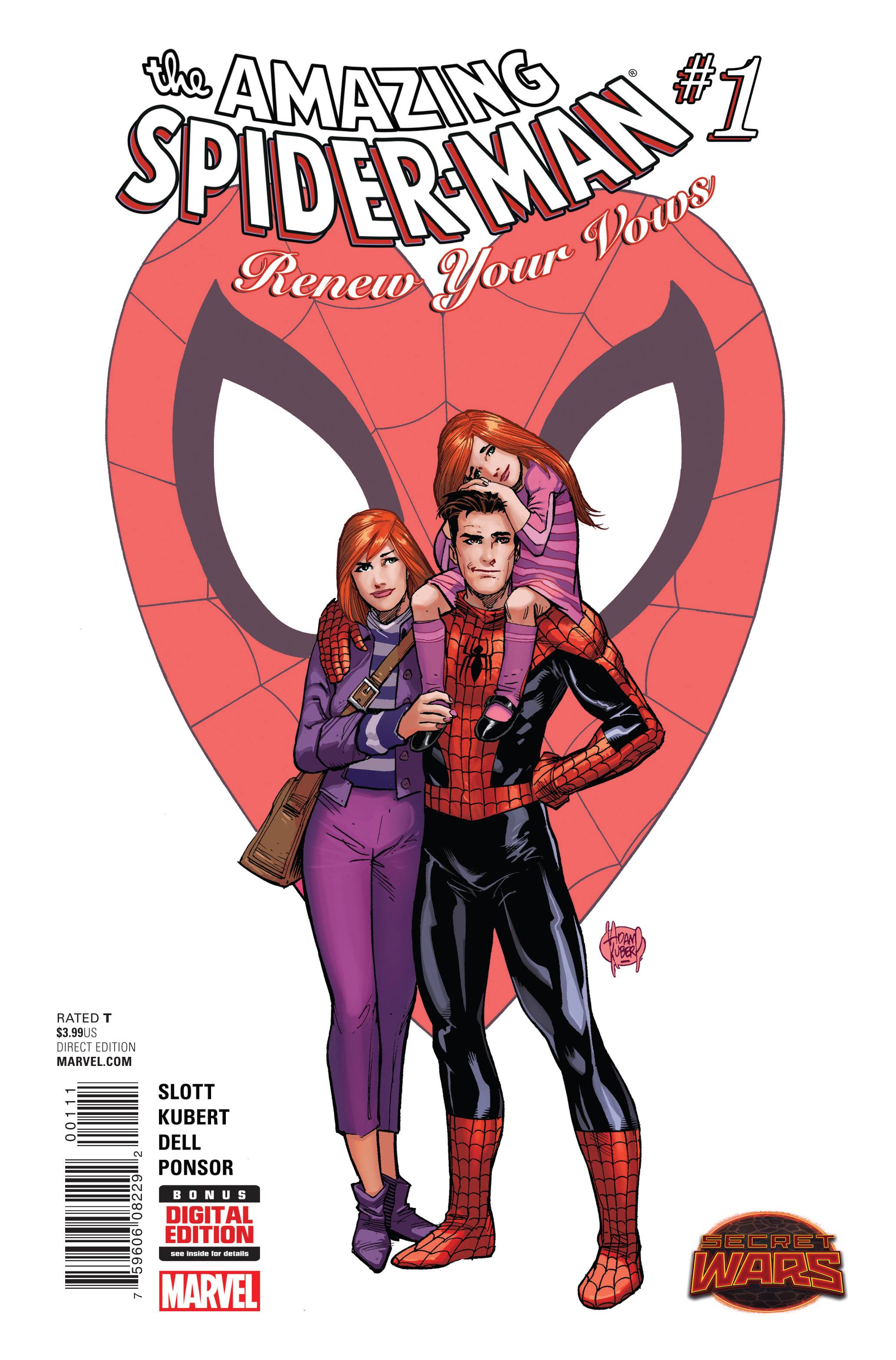 Amazing Spider-Man: Renew Your Vows comic issue 1